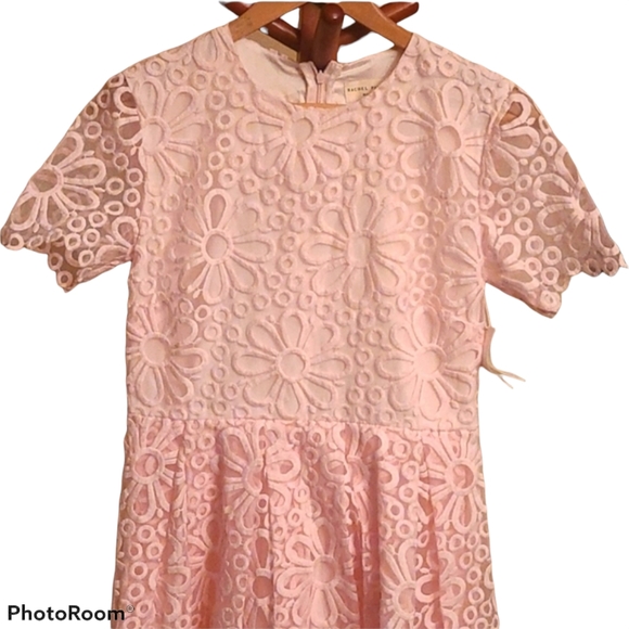 NWT Rachel Parcell Pink Floral Dress - Picture 2 of 12